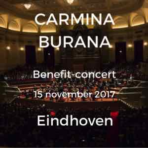 Carmina Burana benefietconcert, muziekgebouw Frits Philips Eindhoven